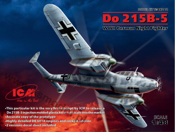 Do 215b 5 Wwii German Night Fighter 1 48 Ks Model Sklep Modelarski