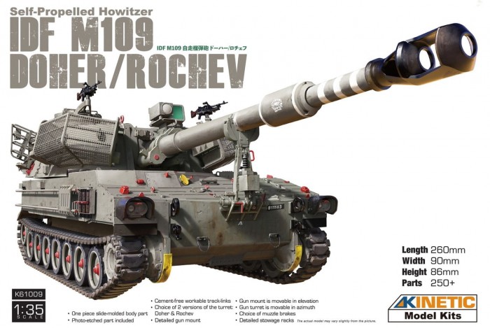 Kinetic 61009 IDF M109 Doher/Rochev (1:35) - Ks Model ...