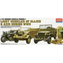 Academy 13416 Light Vehicles of Allied & Axis During WWII (1:72)