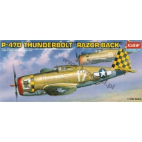 Academy 12492 P-47D Thunderbolt "Razorback" (1:72)