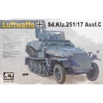 AFV Club 35118 Sd.Kfz.251/17 Ausf.C Luftwaffe (1:35)