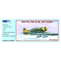 AML A48006 Skis for Fiat G.50,2nd series + Decal sheet (1:48)