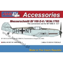 AML A48007 Messerschmitt Bf 109 E-0 / W.Nr.1783: Konwersja (1:48)