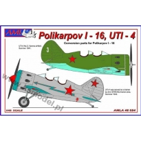 AML A48024 Polikarpov I-16, UTI - 4: Konwersja (1:48)
