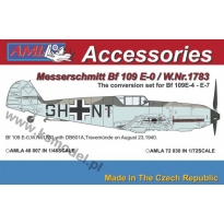 AML A72030 Messerschmitt Bf 109 E-0 / W.Nr.1783: Konwersja (1:72)