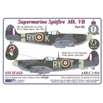 AML C2016 S.Spitfire MK VB, 313Sq - Part III / 2 decal versions : RYoK , RYoT (1:32)