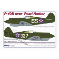 Curtiss P-40B over Pearl Harbor / 2 decal versions (1:72)