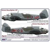 B.Beaufighter - Part IV / 2 decal versions : WMoL,WMoG (1:72)