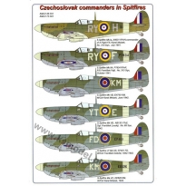 AML D48034 Czechoslovak commanders in Spitfires (1:48)