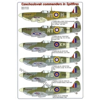 AML D72043 Czechoslovak commanders in Spitfires (1:72)