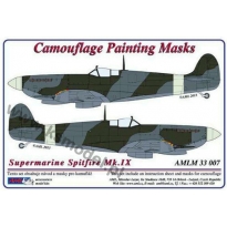 AML M33007 Supermarine Spitfire Mk.IX - Camouflage Painting Masks (1:32)