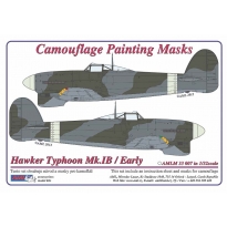 AML M33008 Hawker Typhoon Mk.Ib / Early - Camouflage Painting Masks (1:32)