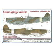 AML M49008 Supermarine Spitfire Mk.Vb - Cam. Painting Masks of the "A" scheme (1:48)
