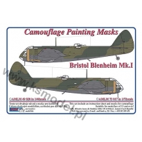Bristol Blenheim Mk.I - Camouflage Painting Masks (1:48)