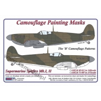 S.Spitfire Mk.I,II Cam. Painting Masks of the "B" scheme (1:72)