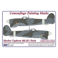 Hawker Typhoon Mk.Ib / Early - Camouflage Painting Masks (1:72)