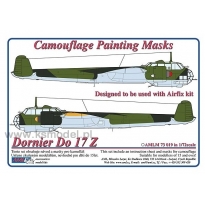 AML M73019 Dornier Do 17 Z - Camouflage Painting Masks (1:72)