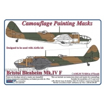 AML M73020 Bristol Blenheim Mk.IV - Camouflage Painting Masks (1:72)