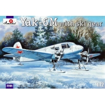 Amodel 72181 Yak-6M with ski gear (1:72)