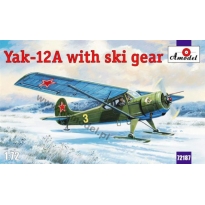 Yak-12 A with ski gear (1:72)