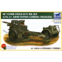 Bronco Models CB35046 QF 25pdr Field Gun Mk.II/I (1:35)