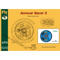 Avrocar Racer X  Zodiaco Jet (1:72)