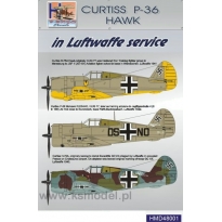 Curtiss P-36 Hawk, Luftwaffe (1:48)