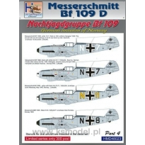 Bf 109D Invasion to Norway, NJGr Bf 109, Pt.4 (1:48)