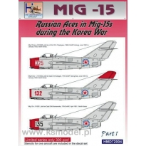 MiG-15 Soviet Aces in Korea, Pt.1 (1:72)