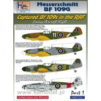Captured Bf 109s in RAF, Pt.1 (1:72)