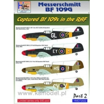 Captured Bf 109s in RAF, Pt.2 (1:72)