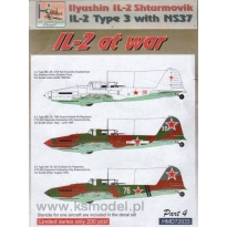 Ilyushin Il-2 Type 3M (w. NS-37 cannons) At War, Pt.4 (1:72)