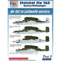 Heinkel He 162 in Luftwaffe Service Pt.3 (1:72)