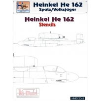 He 162 stencils (sets for 4 kits) (1:72)