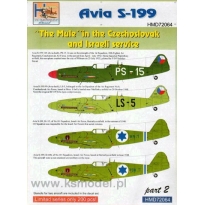 Avia S-199 "The Mule" in CzAF and IAF, Pt.2 (1:72)