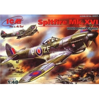 Spitfire Mk.XVI WWII British Fighter (1:48)