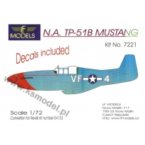 N.A.TP-51B Mustang: Konwersja (1:72)