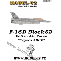 F-16D Block 52+ Polish Air Force"Tigers 4082" (1:72)