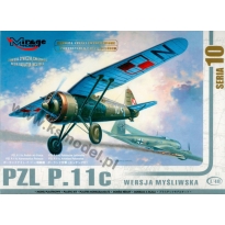 Mirage Hobby 481001 PZL P.11c Wersja Myśliwska (1:48)