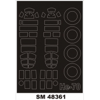 Mini Mask SM48361 He 70 (1:48)