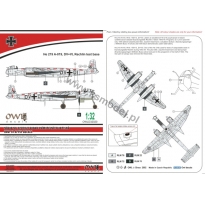 OWL D32020 He 219 A-019, DV+VI, Rechlin test base (1:32)