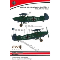 OWL D48015US Ar-66c, Geschwaderstab/NSG.r.3 Oblt. Werner Doye (1:48)