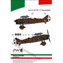 OWL D48018US Fiat Cr 32 CN, 71. Squadrigilia (1:48)