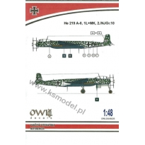 OWL DS48025 He 219 A-0, 1L+MK, 2./NJGr.10 (1:48)