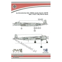 OWL DS48028 He 219 A-02 (V-9), G9+FB Stab. I / NJG 1, (1:48)