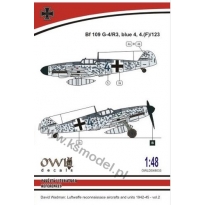 OWL DS48033 Bf 109 G-4/R3 reconnaissance (blue 4) (1:48)