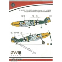 OWL DS72008 Bf 109 E-3 W.Nr.5057 double schewron I(J)LG2 (1:72)