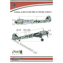 OWL DS72011 Junkers Ju 88 C-6 with WGr 21,R4+GK,2./NJG2 (1:72)