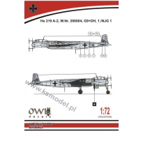 OWL DS72026 He 219 A-2, W.Nr. 290004, G9+DH, 1./NJG 1 (1:72)