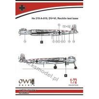 OWL DS72029 He 219 V133 DV+DI (catapult test machine) (1:72)